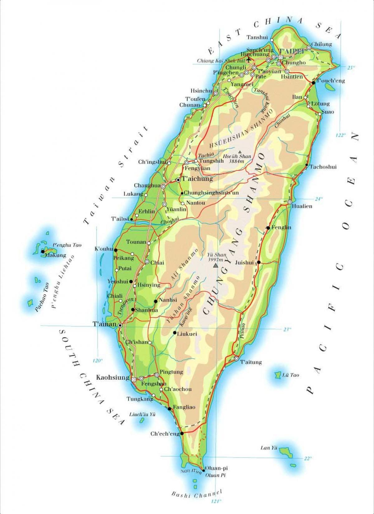 Mapa de Formosa do rio