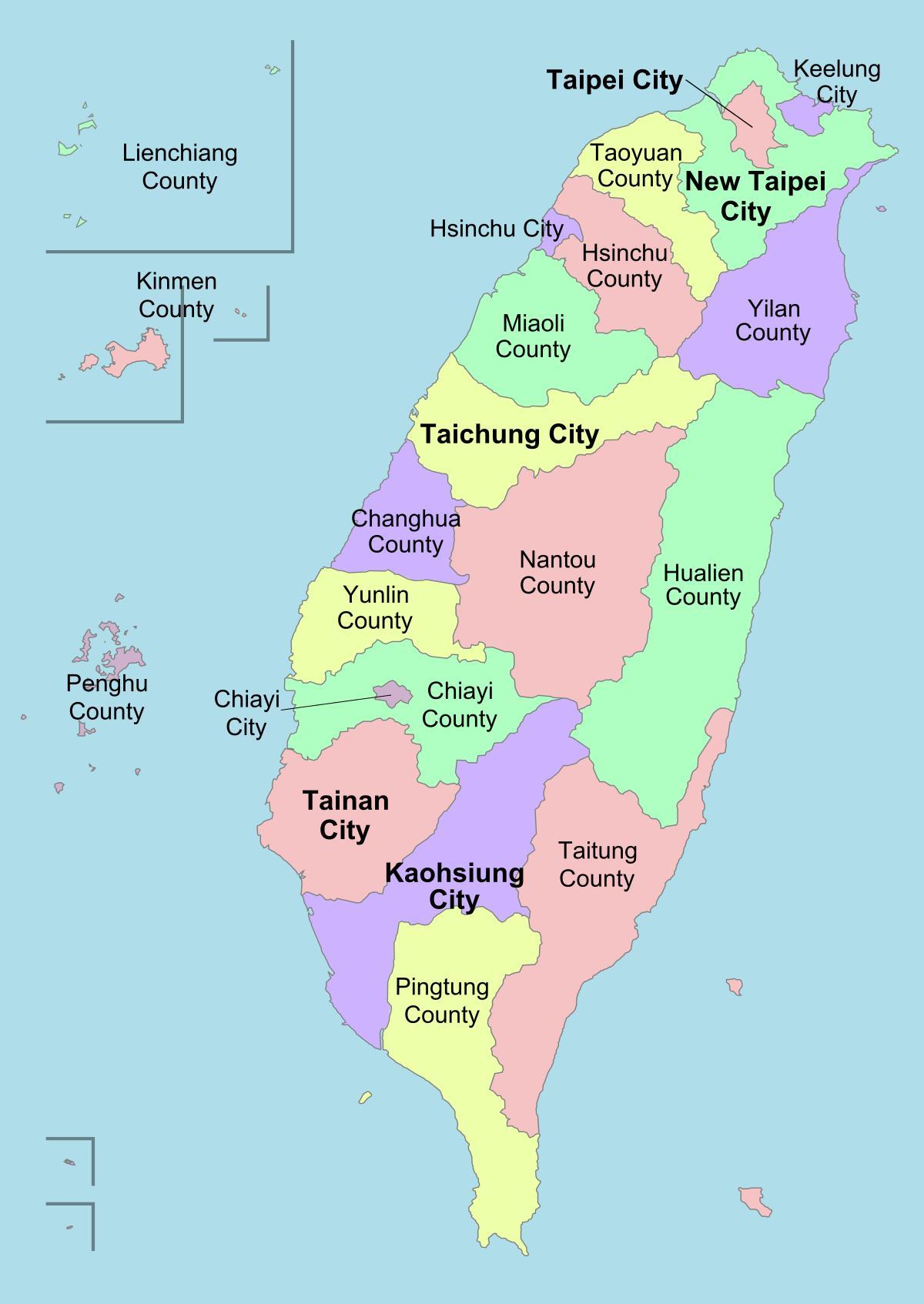 Mapa do distrito de Formosa 