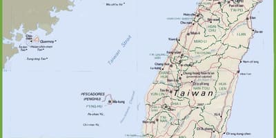 Um mapa de Formosa